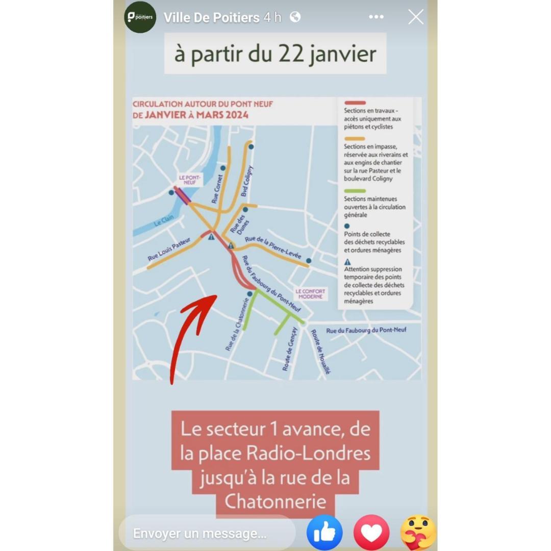 Le Perchoir-Poitiers-Laconciergerie Exteriör bild